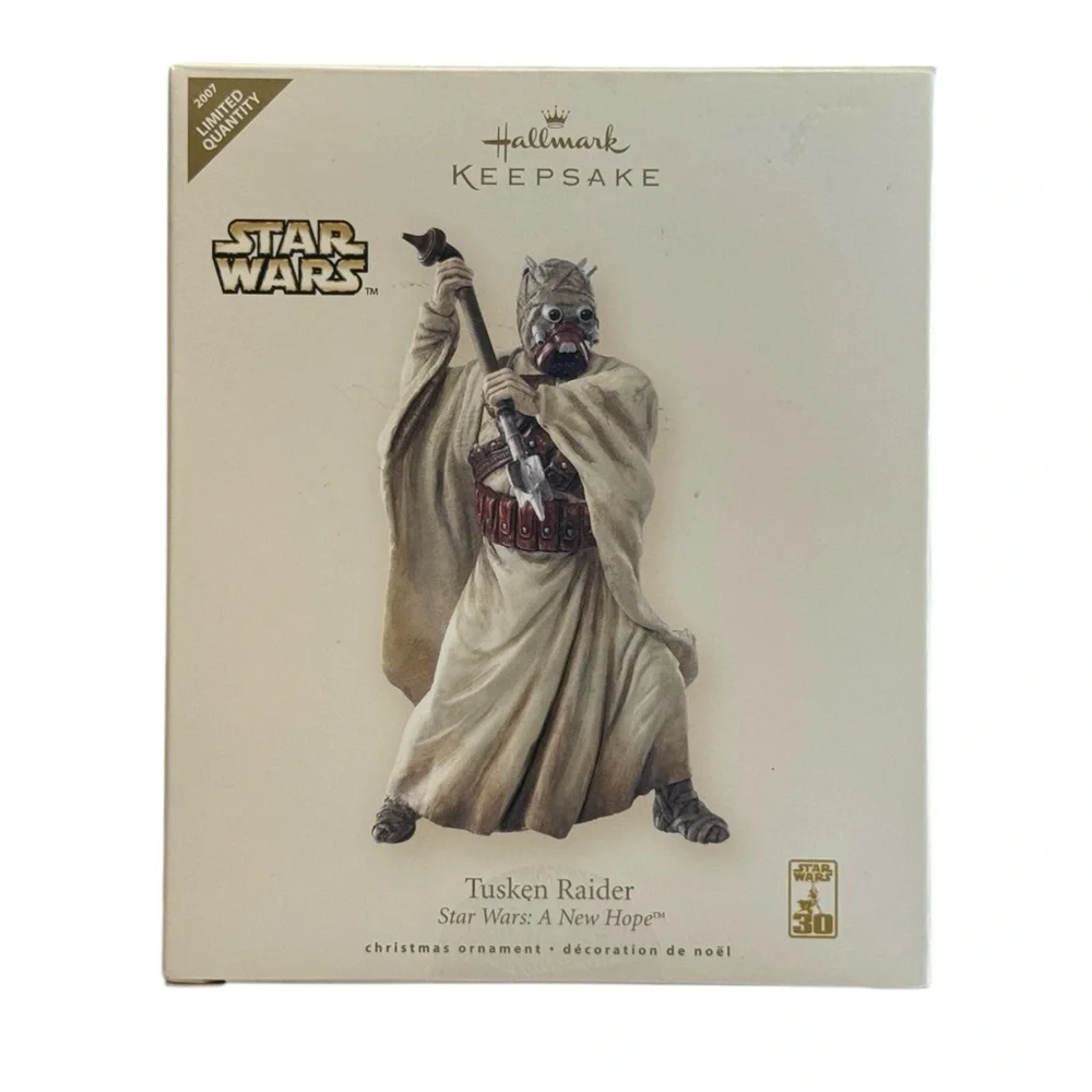 NIB-Hallmark Keepsake Ornament Star Wars Limited 2007 Tusken Raider A New Hope